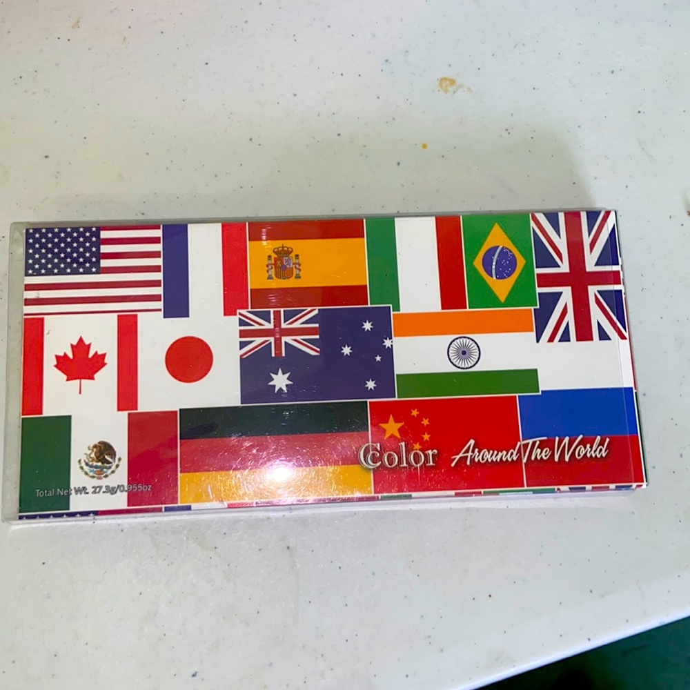 Ccolor Cosmetics Around The World Eye Shadow Palette new
